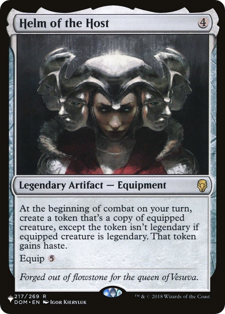 Image for Helm of the Host (217/269) (LIST) - Magic: The Gathering