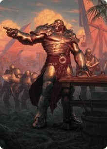 Image for Karn, Living Legacy Art Card (1/81) (1) - Magic: The Gathering
