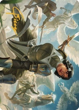 Image for Resolute Reinforcements Art Card (Gold-Stamped Signature) (13) - Magic: The Gathering