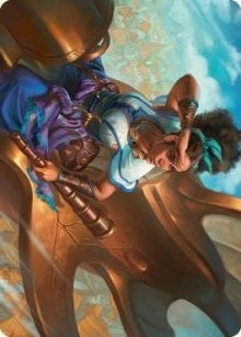 Image for Talas Lookout Art Card (17) - Magic: The Gathering