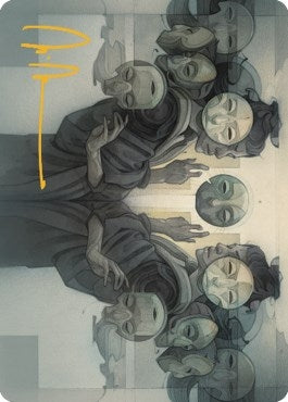 Image for Vesuvan Duplimancy Art Card (Gold-Stamped Signature) (19) - Magic: The Gathering