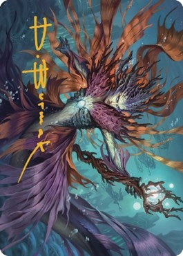 Image for Vodalian Hexcatcher Art Card (Gold-Stamped Signature) (20) - Magic: The Gathering