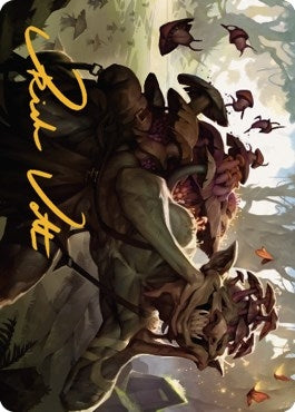 Image for Sprouting Goblin Art Card (Gold-Stamped Signature) (38) - Magic: The Gathering