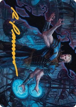 Image for Ertai Resurrected Art Card (Gold-Stamped Signature) (45) - Magic: The Gathering