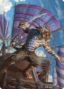 Image for Jedit Ojanen, Mercenary Art Card (48) - Magic: The Gathering