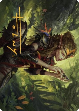 Image for Meria, Scholar of Antiquity Art Card (Gold-Stamped Signature) (50) - Magic: The Gathering