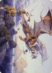 Image for Rith, Liberated Primeval Art Card (52) - Magic: The Gathering