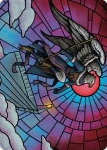 Image for Balmor, Battlemage Captain Art Card (69/81) (69) - Magic: The Gathering