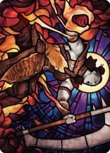 Image for Garna, Bloodfist of Keld Art Card (71) - Magic: The Gathering