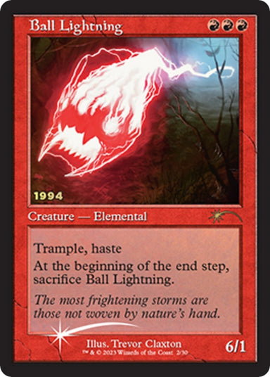 Image for Ball Lightning (2) - Magic: The Gathering