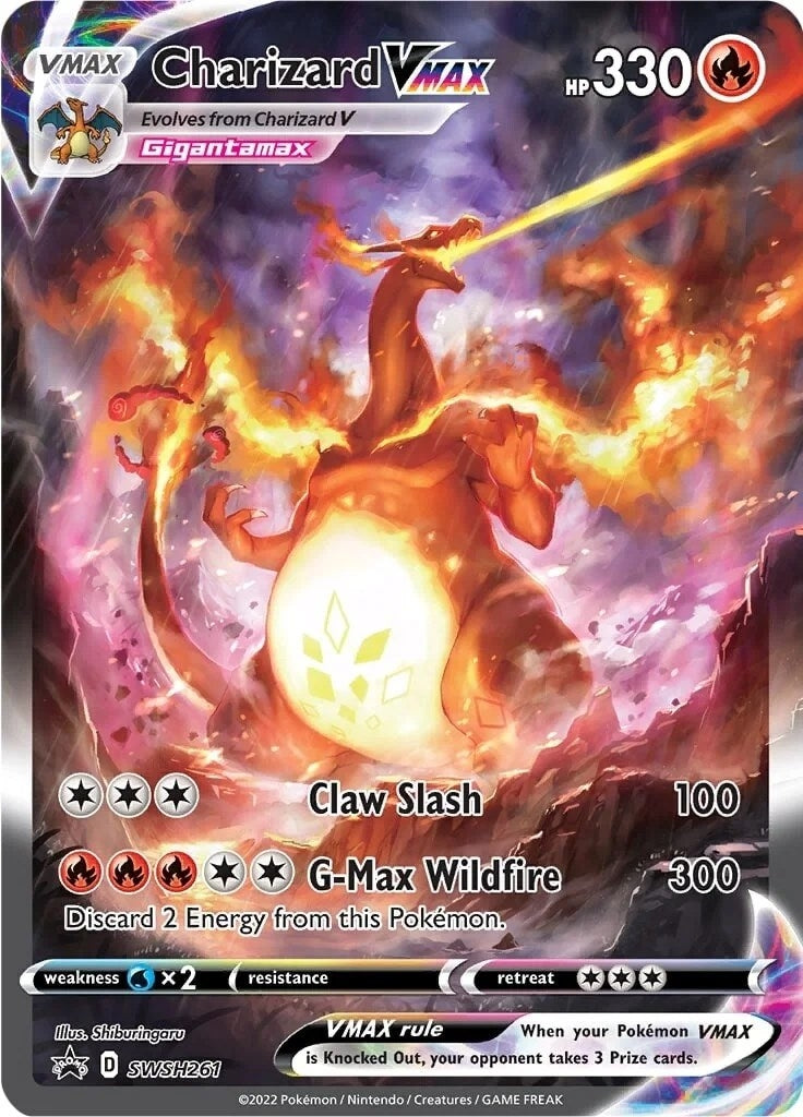 Image for Charizard VMAX - SWSH261 (SWSH261) (SWSD) - Pokemon