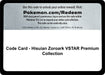Image for Code Card - Hisuian Zoroark VSTAR Premium Collection (SWSH11: Lost Origin) - Pokemon