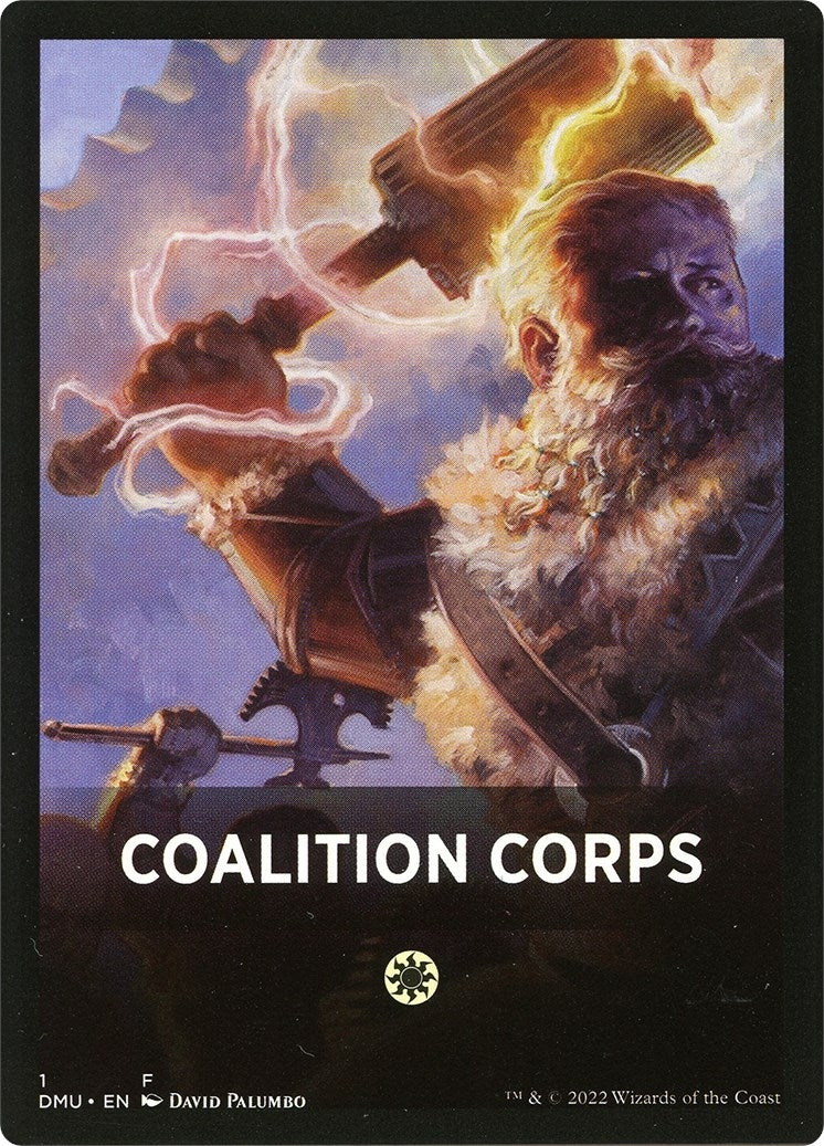 Image for Coalition Corps Theme Card (1) - Magic: The Gathering