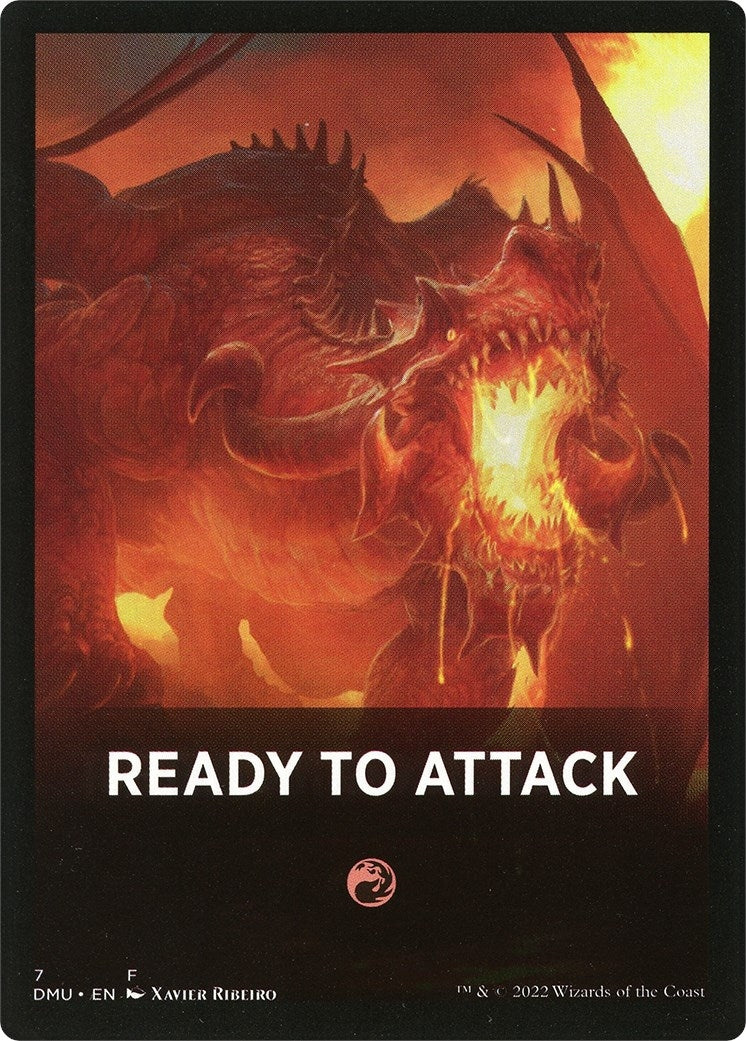 Image for Ready to Attack Theme Card (7) - Magic: The Gathering