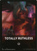 Image for Totally Ruthless Theme Card (6) - Magic: The Gathering