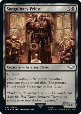 Image for Sanguinary Priest (53) (Universes Beyond: Warhammer 40,000) (40K) - Magic: The Gathering