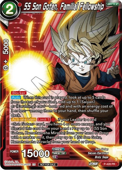 P-428  - SS Son Goten, Familial Fellowship