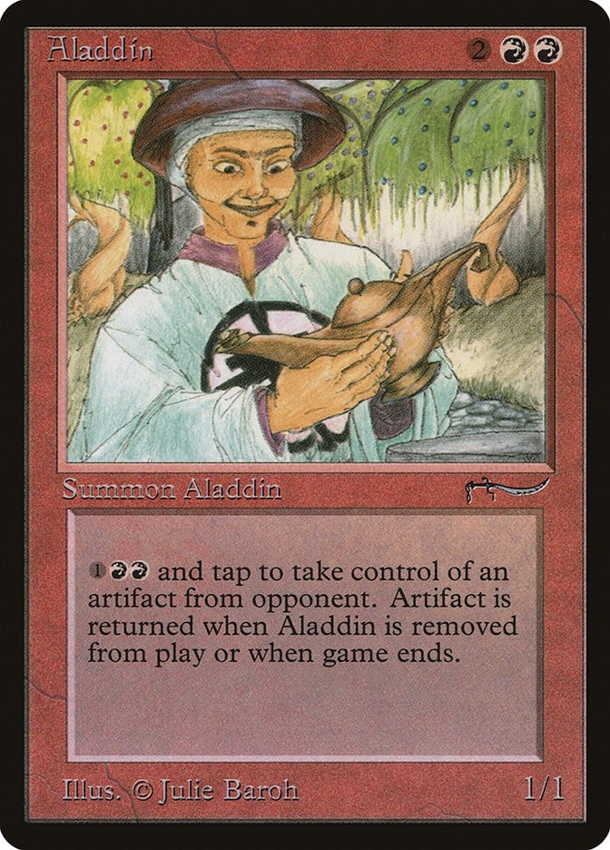 Image for Aladdin (Arabian Nights) (ARN) - Magic: The Gathering