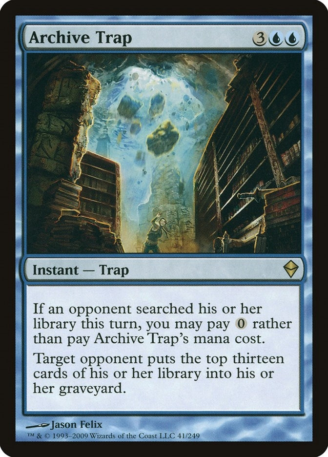 Archive Trap (41) (Zendikar)
