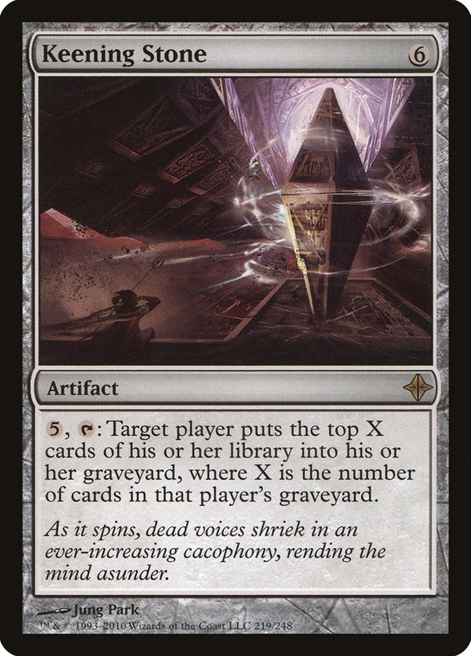 Image for Keening Stone (219) (Rise of the Eldrazi) (ROE) - Magic: The Gathering