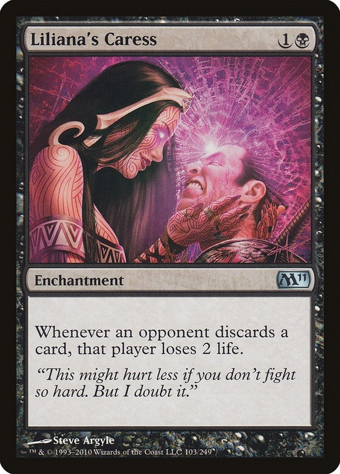 Liliana's Caress (103) (Magic 2011 (M11))