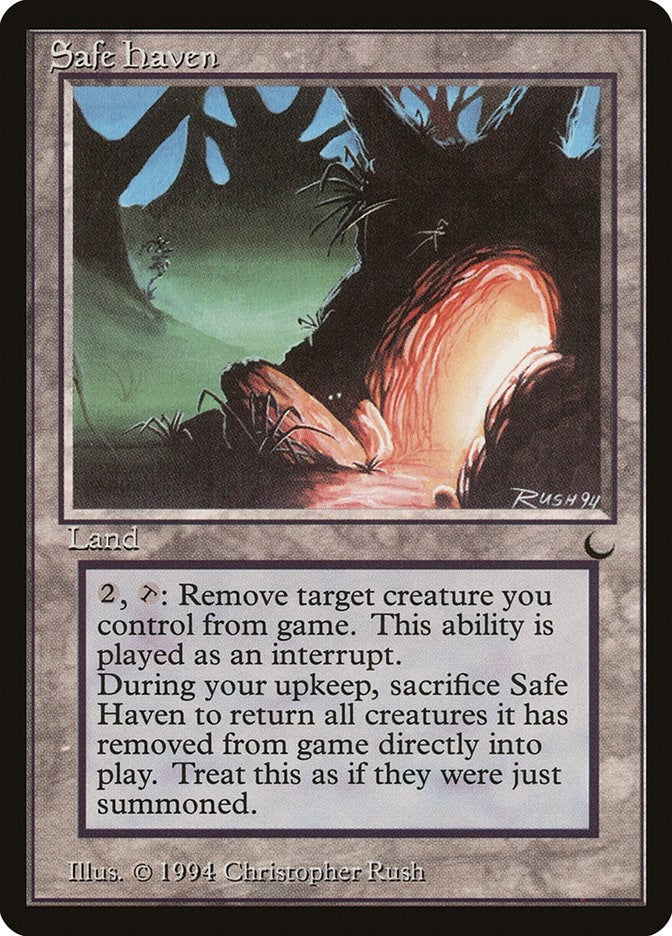 Image for Safe Haven (The Dark) (DRK) - Magic: The Gathering