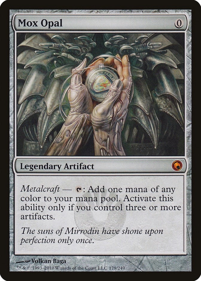 Image for Mox Opal (179) (Scars of Mirrodin) (SOM) - Magic: The Gathering
