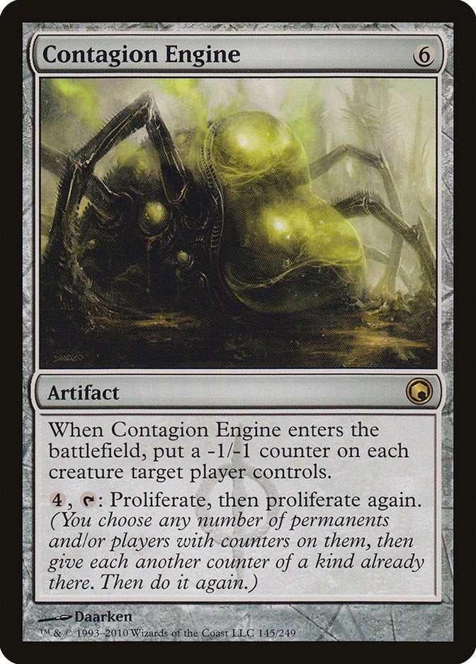 Image for Contagion Engine (145) (Scars of Mirrodin) - Magic: The Gathering