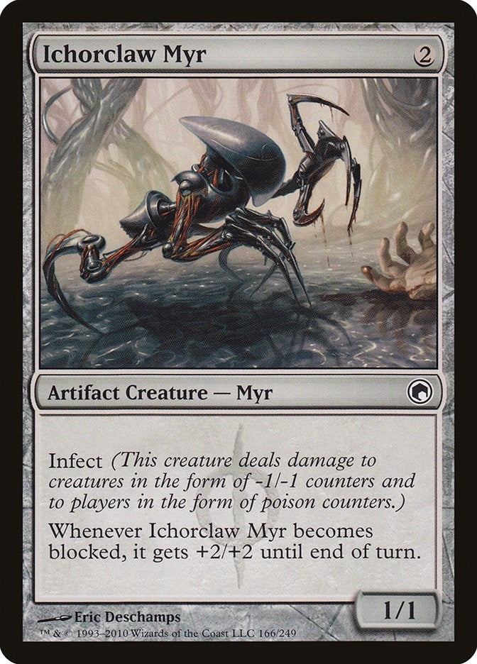 Image for Ichorclaw Myr (166) (Scars of Mirrodin) (SOM) - Magic: The Gathering