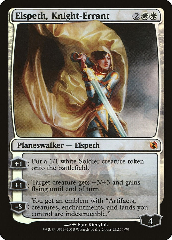 Elspeth, Knight-Errant (1) (Elspeth vs. Tezzeret)