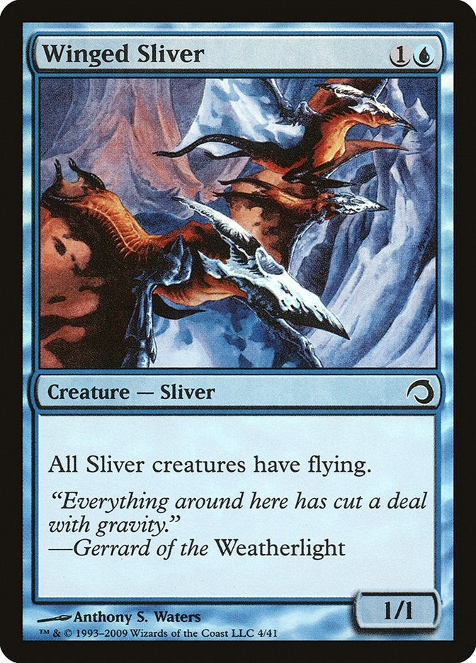 Winged Sliver (4) (Premium Deck Series: Slivers)