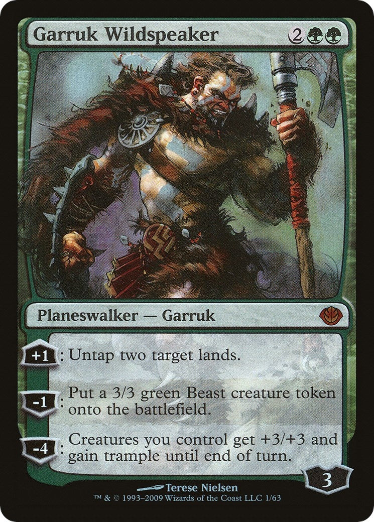 Garruk Wildspeaker (1) (Garruk vs. Liliana)