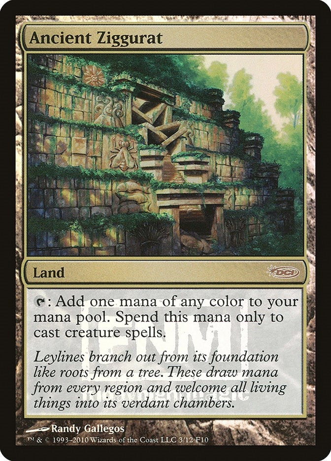 Image for Ancient Ziggurat (3) (FNM Promos) - Magic: The Gathering