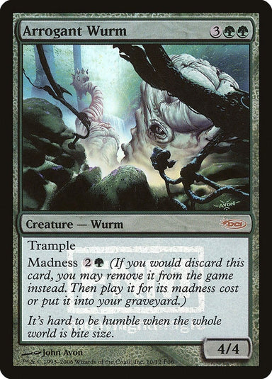 Image for Arrogant Wurm (10) (FNM Promos) - Magic: The Gathering