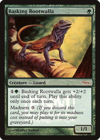 Image for Basking Rootwalla (4) (FNM Promos) - Magic: The Gathering