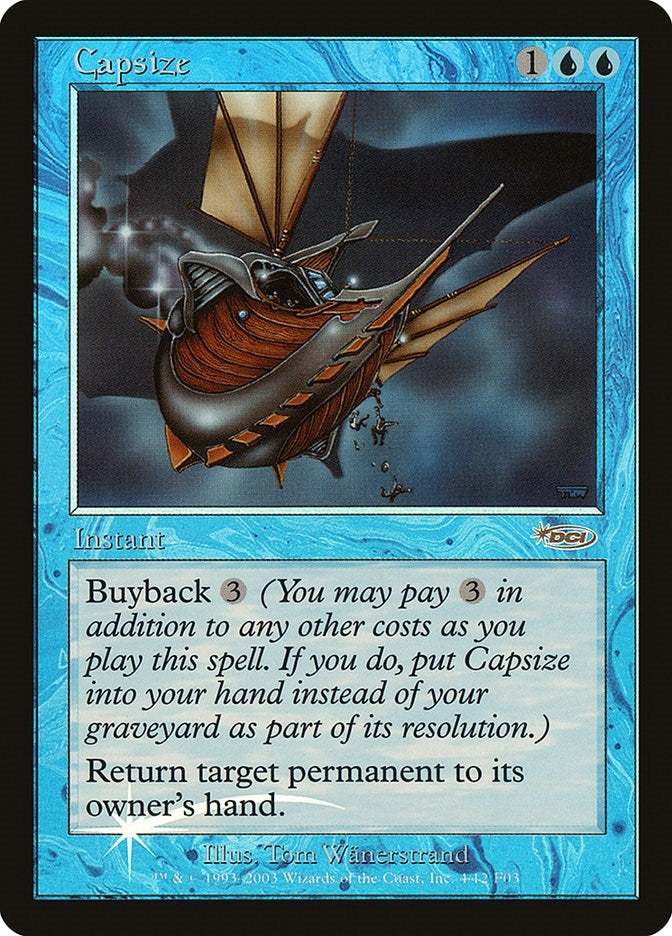 Image for Capsize (4) (FNM Promos) - Magic: The Gathering