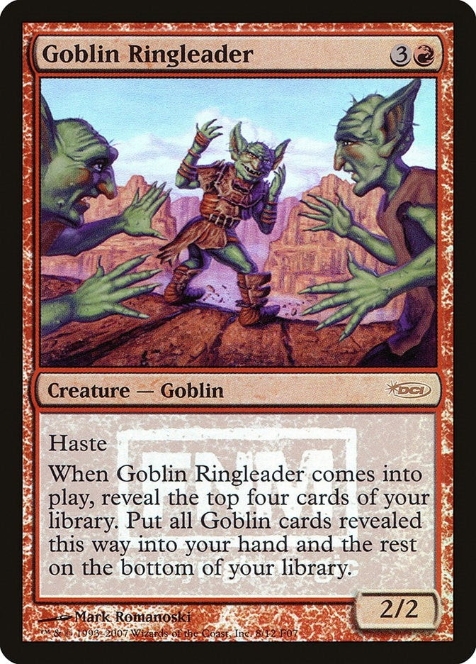 Image for Goblin Ringleader (8) (FNM Promos) - Magic: The Gathering