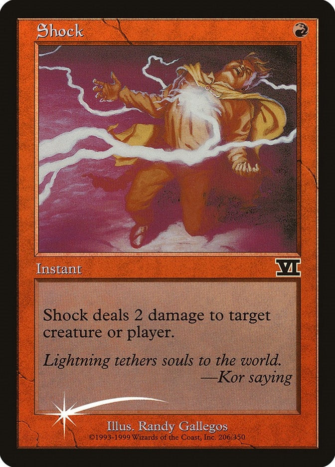Image for Shock (206) (FNM Promos) - Magic: The Gathering