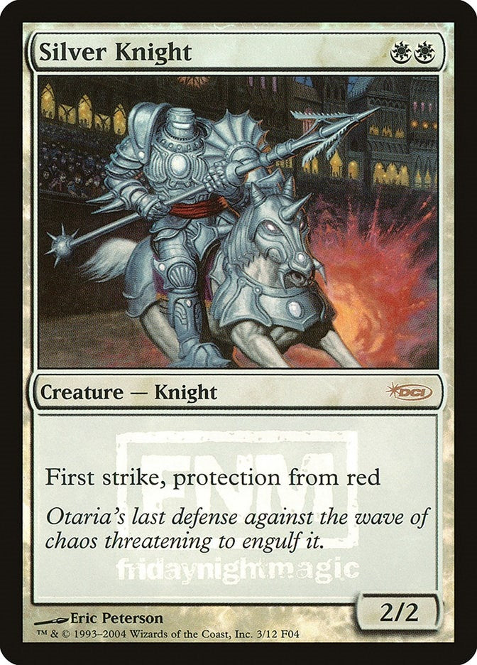 Image for Silver Knight (3) (FNM Promos) - Magic: The Gathering
