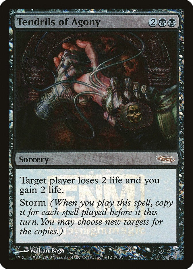 Image for Tendrils of Agony (4) (FNM Promos) - Magic: The Gathering