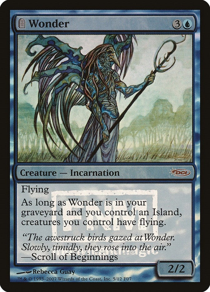 Image for Wonder (FNM Promos) - Magic: The Gathering