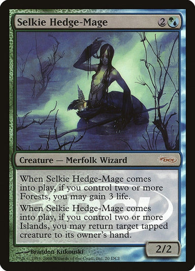 Image for Selkie Hedge-Mage (20) (WPN & Gateway Promos) - Magic: The Gathering