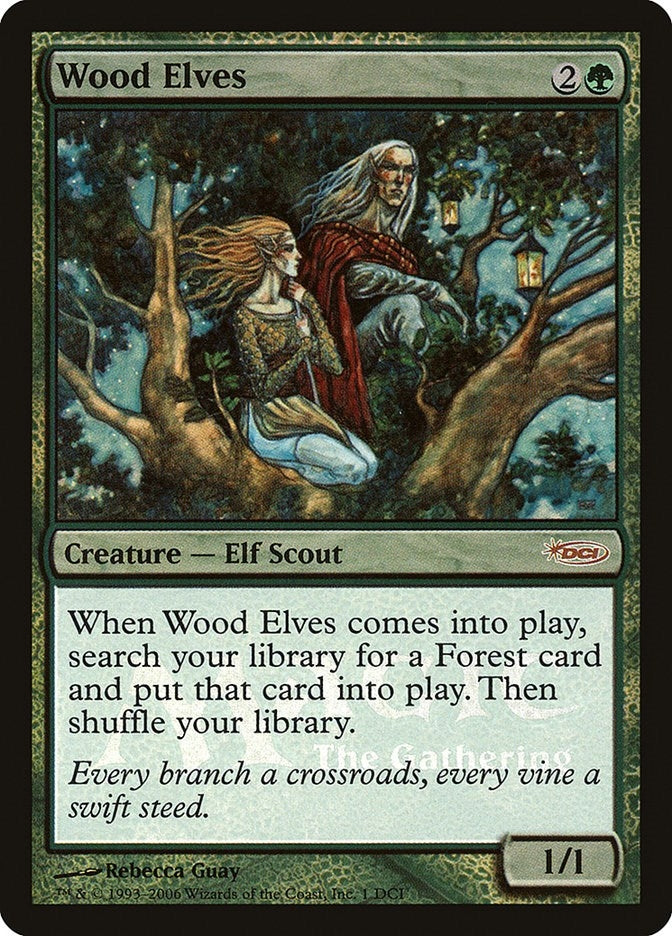 Image for Wood Elves (1) (WPN & Gateway Promos) - Magic: The Gathering