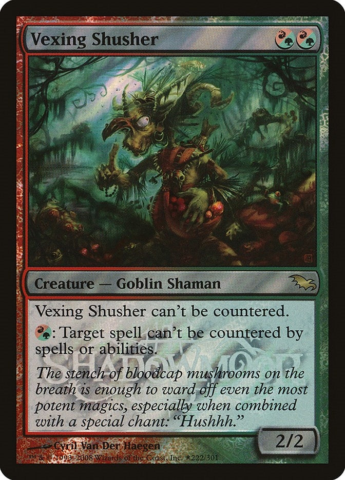 Image for Vexing Shusher (222) (Launch Party & Release Event Promos) (LARP) - Magic: The Gathering