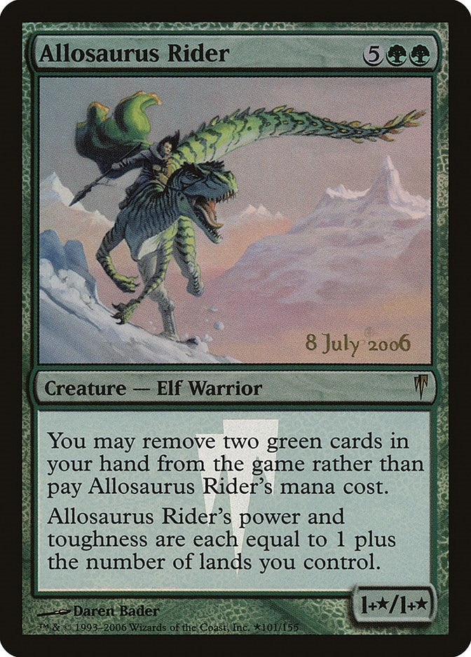 Allosaurus Rider (101) (Prerelease Cards)