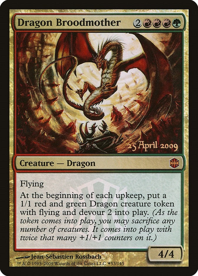 Image for Dragon Broodmother (53) (Prerelease Cards) (PRE) - Magic: The Gathering