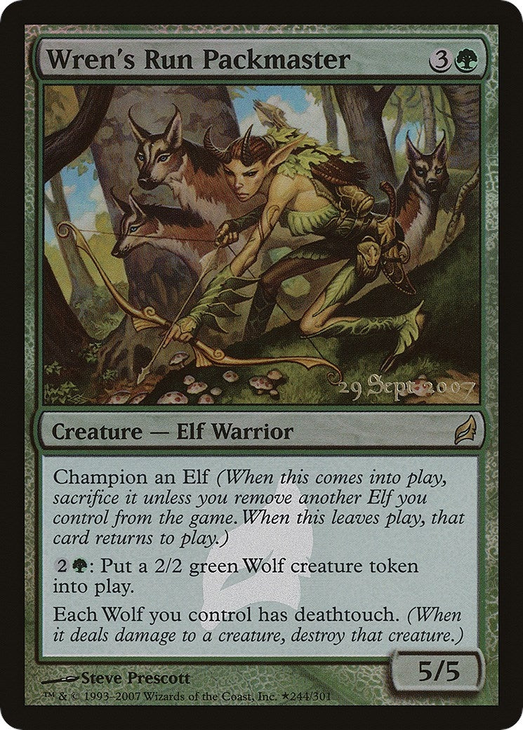 Image for Wren's Run Packmaster (244) (Prerelease Cards) (PRE) - Magic: The Gathering