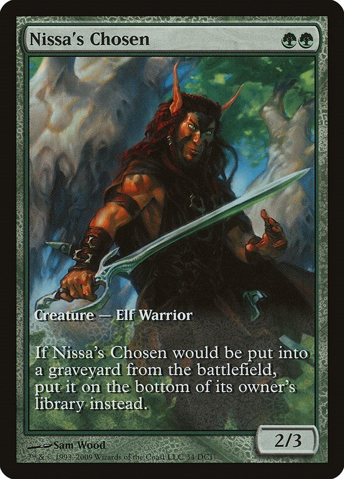 Image for Nissa's Chosen (34) (Game Day & Store Championship Promos) - Magic: The Gathering
