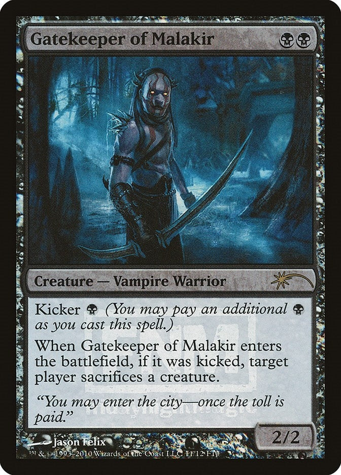 Image for Gatekeeper of Malakir (11) (FNM Promos) - Magic: The Gathering