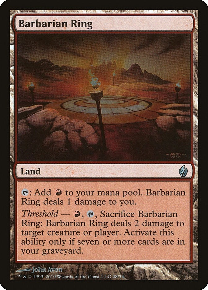 Barbarian Ring (28) (Premium Deck Series: Fire and Lightning)